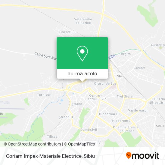 Hartă Coriam Impex-Materiale Electrice