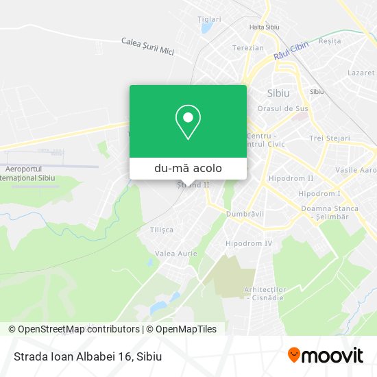 Hartă Strada Ioan Albabei 16