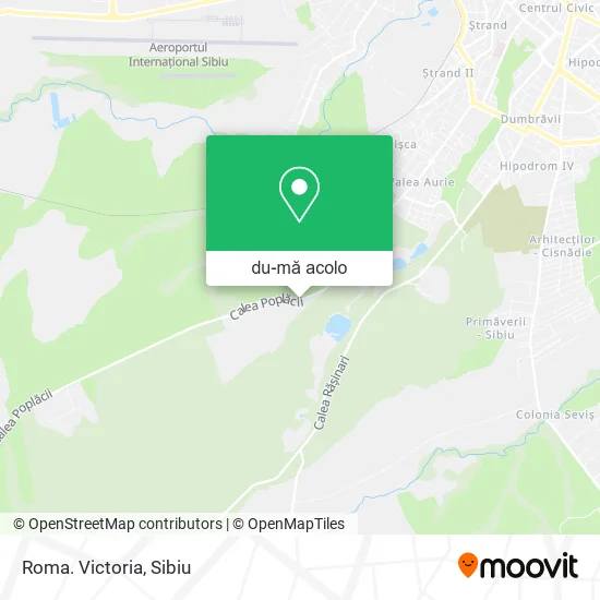 Hartă Roma. Victoria