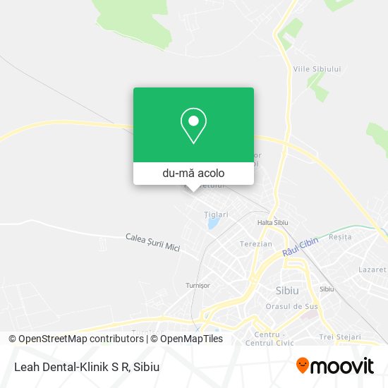 Hartă Leah Dental-Klinik S R