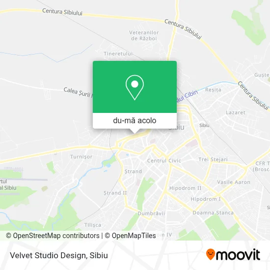 Hartă Velvet Studio Design