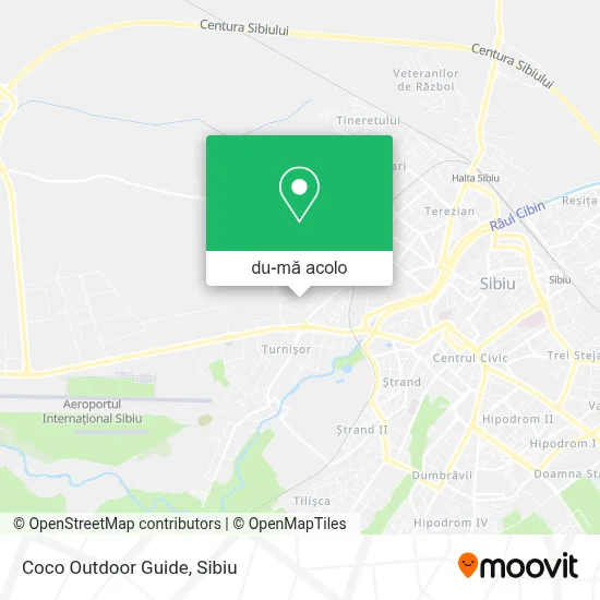 Hartă Coco Outdoor Guide