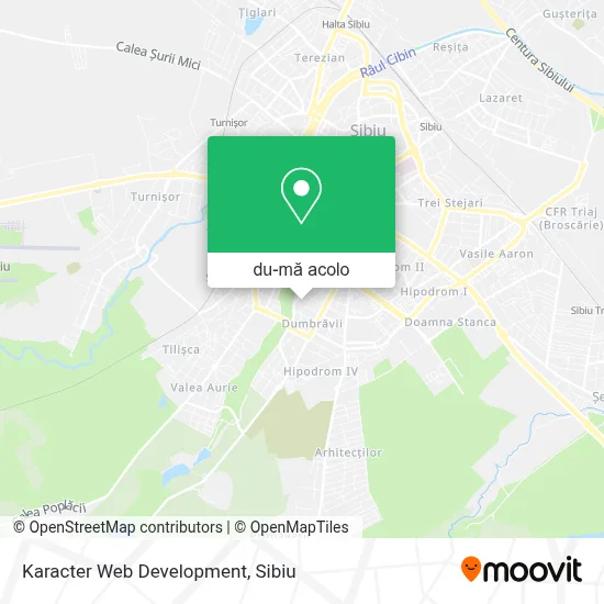 Hartă Karacter Web Development