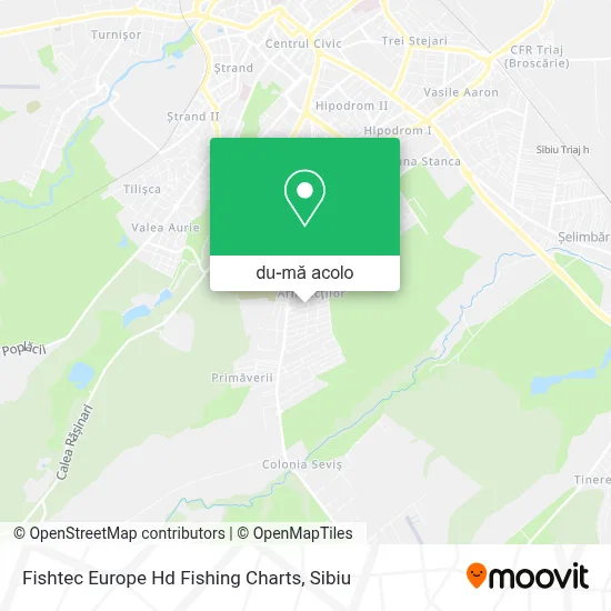 Hartă Fishtec Europe Hd Fishing Charts