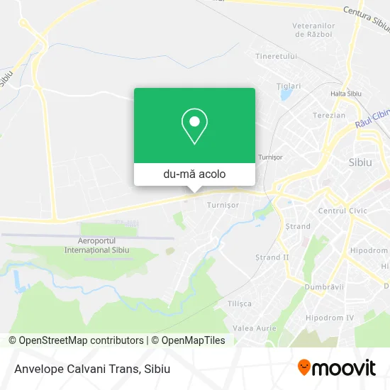 Hartă Anvelope Calvani Trans