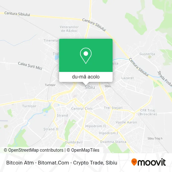 Hartă Bitcoin Atm - Bitomat.Com - Crypto Trade