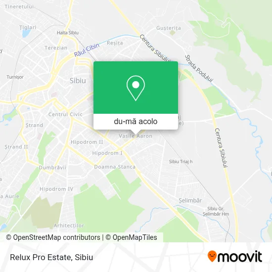 Hartă Relux Pro Estate