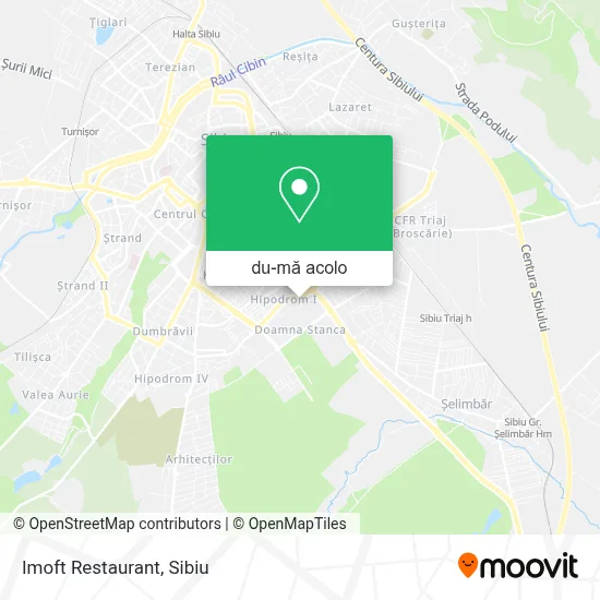 Hartă Imoft Restaurant