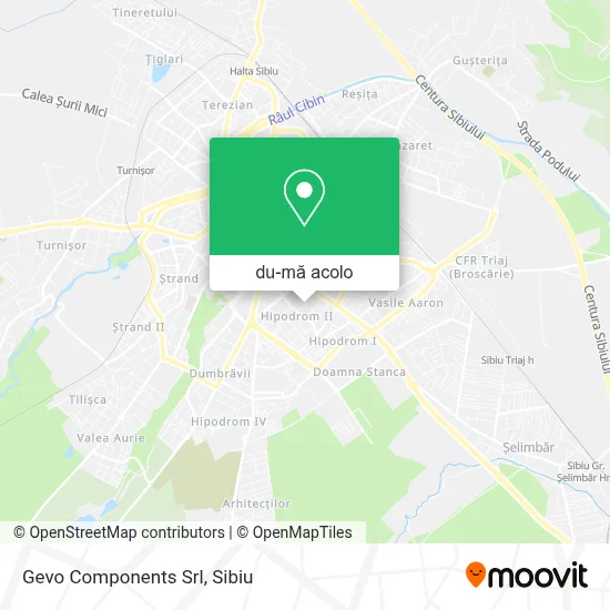Hartă Gevo Components Srl