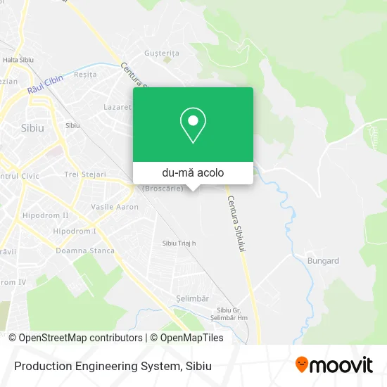 Hartă Production Engineering System