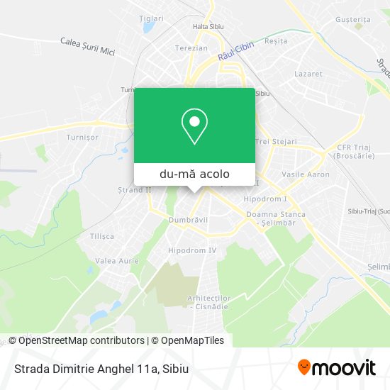 Hartă Strada Dimitrie Anghel 11a