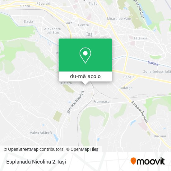 Hartă Esplanada Nicolina 2