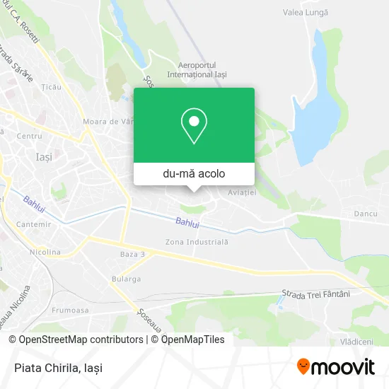 Hartă Piata Chirila