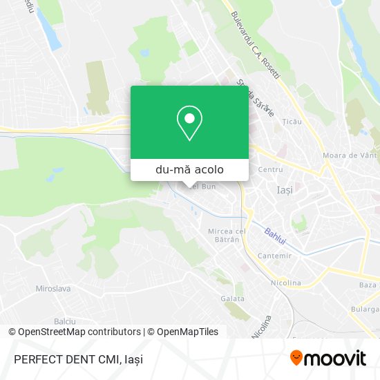 Hartă PERFECT DENT CMI