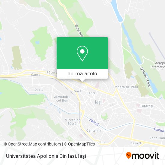 Hartă Universitatea Apollonia Din Iasi