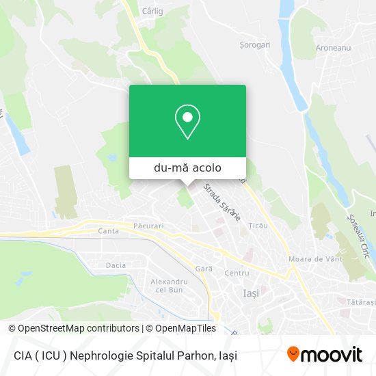 Hartă CIA ( ICU ) Nephrologie Spitalul Parhon
