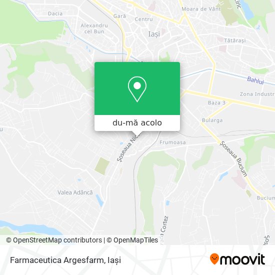 Hartă Farmaceutica Argesfarm