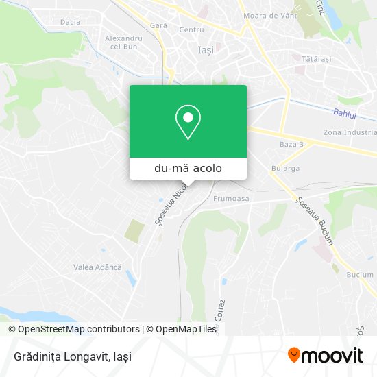 Hartă Grădinița Longavit