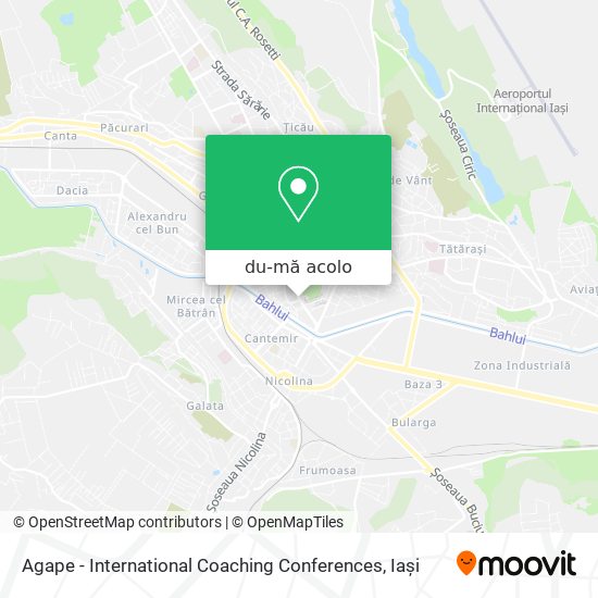 Hartă Agape - International Coaching Conferences