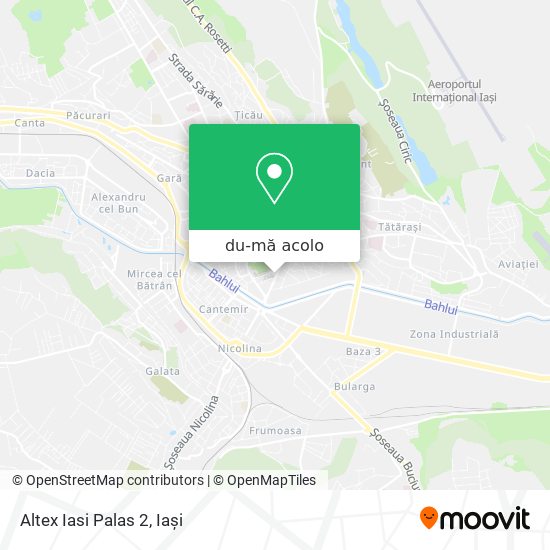 Hartă Altex Iasi Palas 2