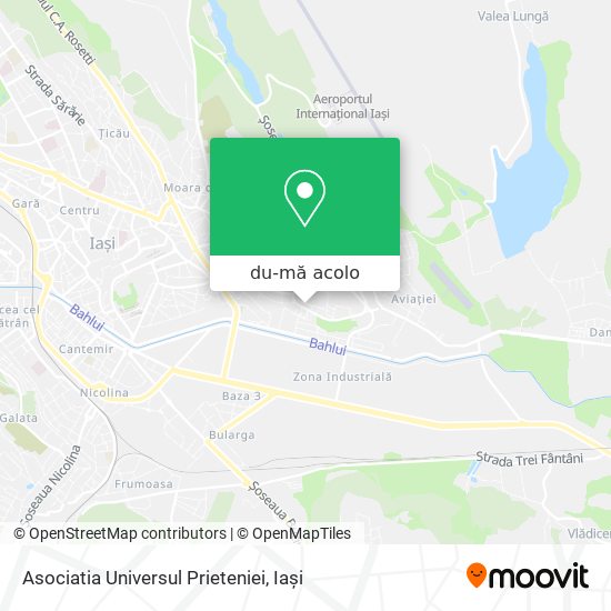 Hartă Asociatia Universul Prieteniei