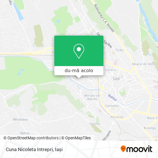 Hartă Cuna Nicoleta Intrepri