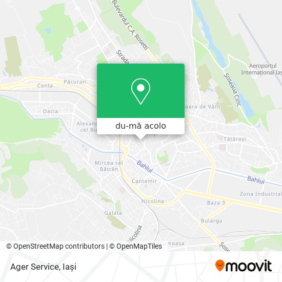 Hartă Ager Service