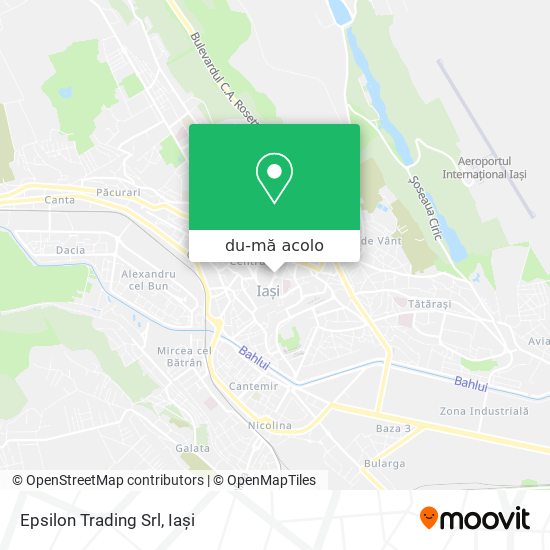 Hartă Epsilon Trading Srl