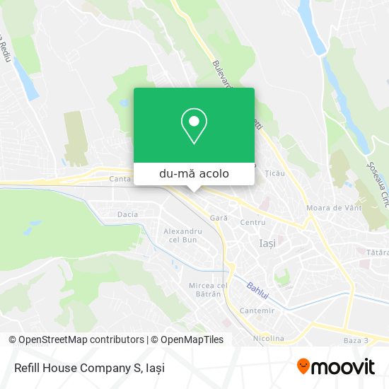 Hartă Refill House Company S