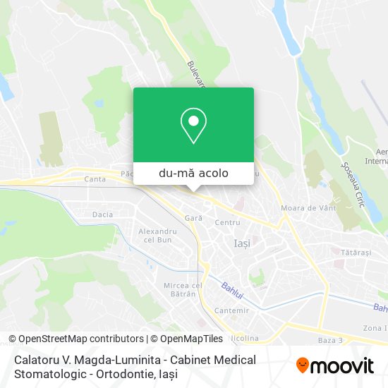 Hartă Calatoru V. Magda-Luminita - Cabinet Medical Stomatologic - Ortodontie