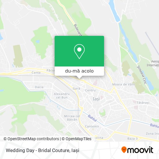 Hartă Wedding Day - Bridal Couture