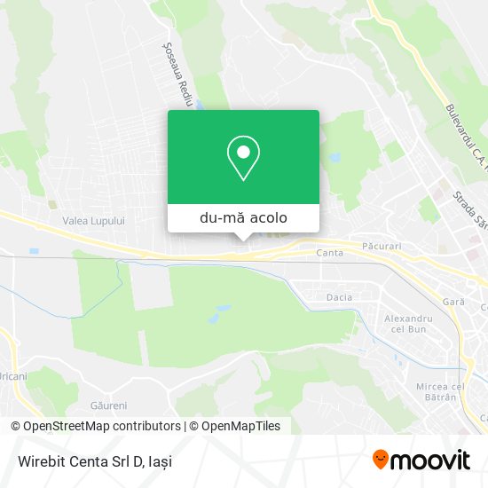 Hartă Wirebit Centa Srl D