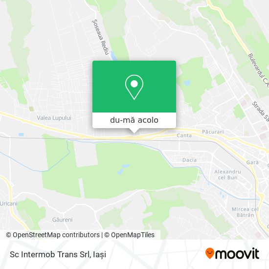 Hartă Sc Intermob Trans Srl