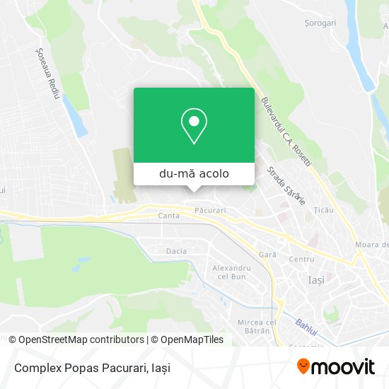 Hartă Complex Popas Pacurari