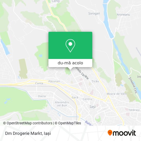 Hartă Dm Drogerie Markt