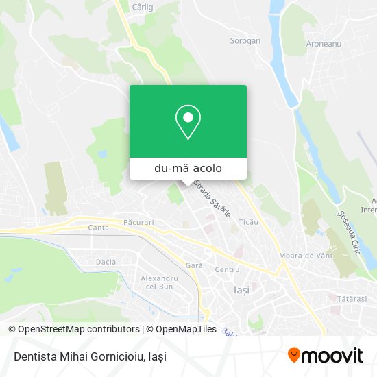 Hartă Dentista Mihai Gornicioiu