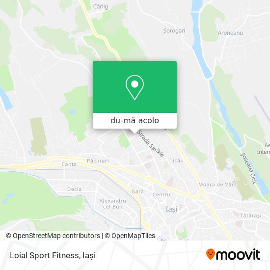 Hartă Loial Sport Fitness