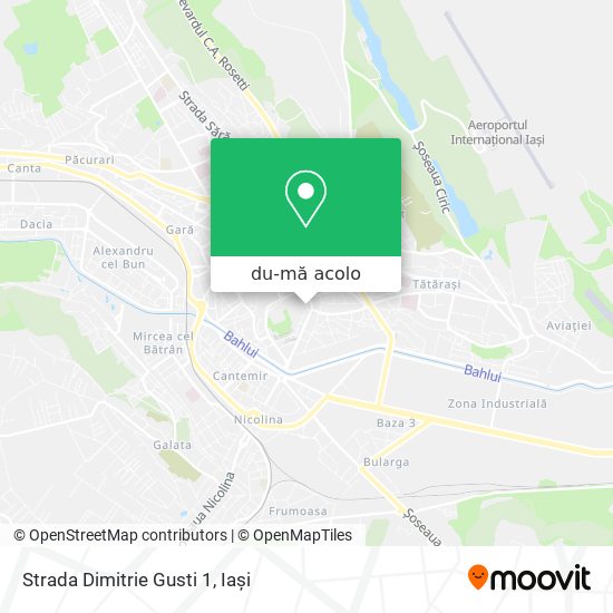 Hartă Strada Dimitrie Gusti 1