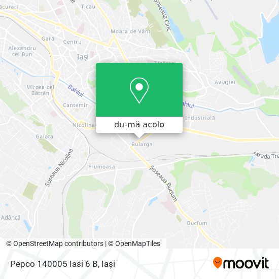 Hartă Pepco 140005 Iasi 6 B