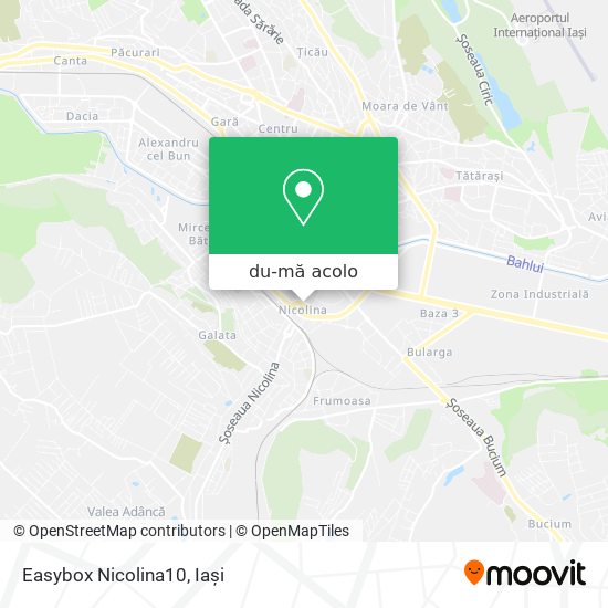 Hartă Easybox Nicolina10