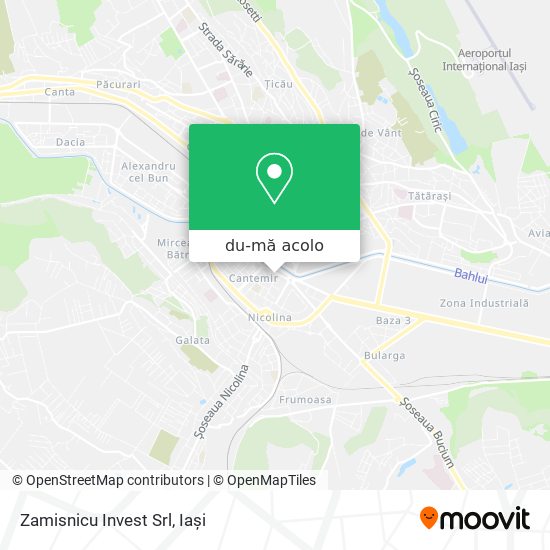 Hartă Zamisnicu Invest Srl