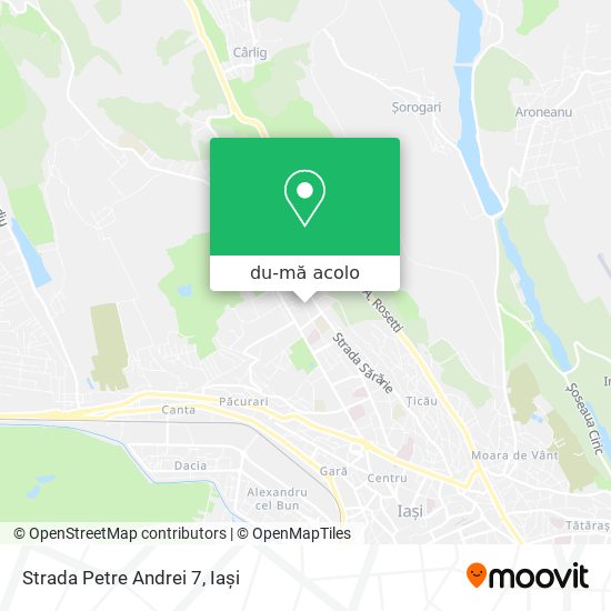Hartă Strada Petre Andrei 7