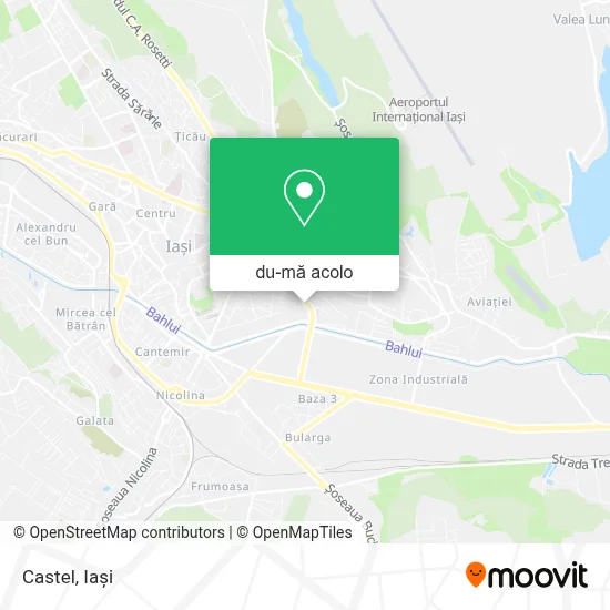 Hartă Castel
