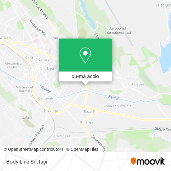 Hartă Body Line Srl