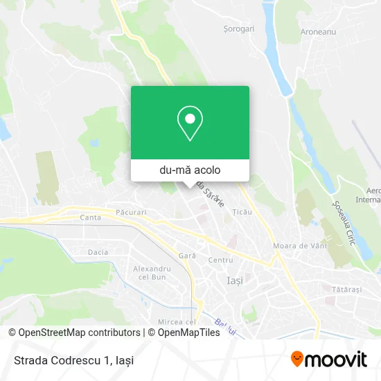 Hartă Strada Codrescu 1