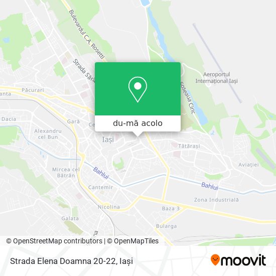 Hartă Strada Elena Doamna 20-22