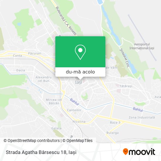 Hartă Strada Agatha Bârsescu 18