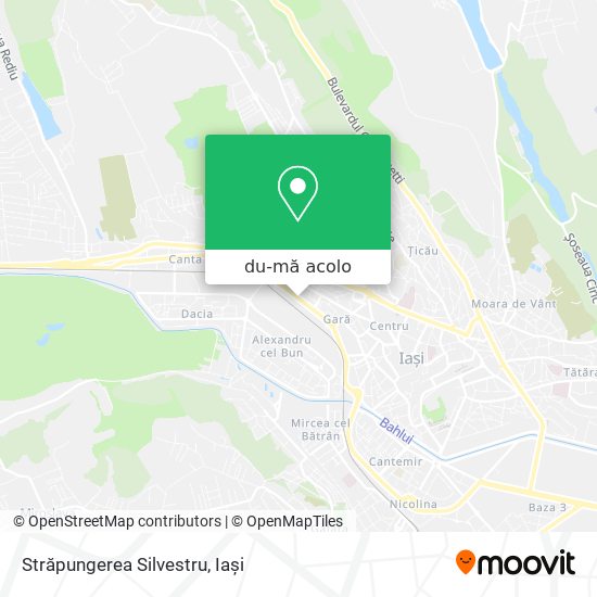 Hartă Străpungerea Silvestru