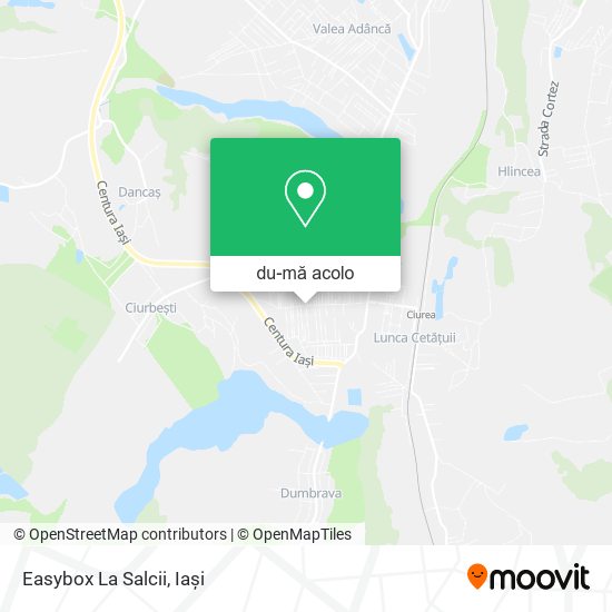 Hartă Easybox La Salcii