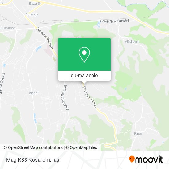 Hartă Mag K33 Kosarom